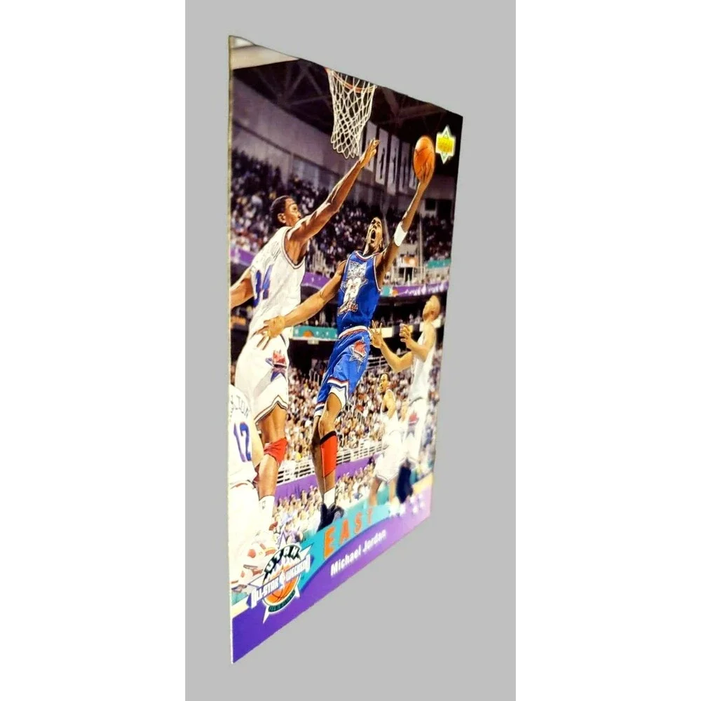VTG 1992-93 Upper Deck MICHAEL JORDAN UTAH EAST All-Star Weekend NBA AS Card 425